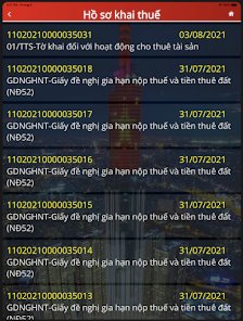 Hồ sơ khai thuế